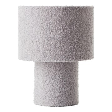 Brilliant - Namizna svetilka TEDDY 1xE27/20W/230V siva