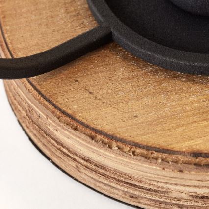 Brilliant - Namizna svetilka TOSH 1xE27/40W/230V topol