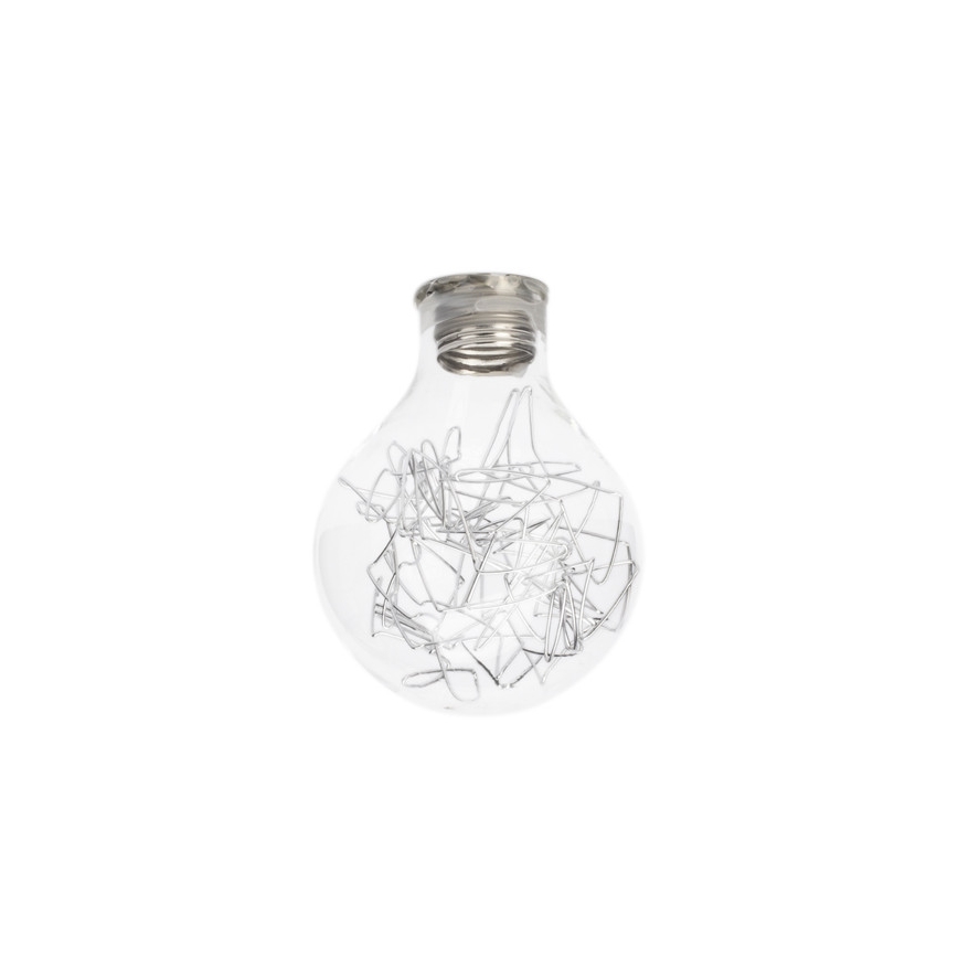 Brilliant - Smerna svetilka BULB 3xG9/28W/230V, sijajni krom