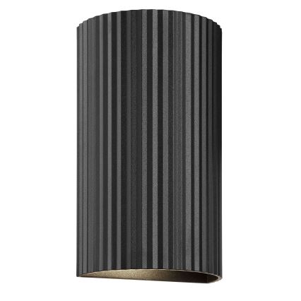 Brilliant - Stenska svetilka UNDULA 2xGU10/10W/230V črna