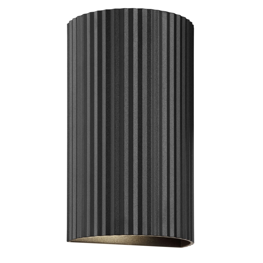 Brilliant - Stenska svetilka UNDULA 2xGU10/10W/230V črna