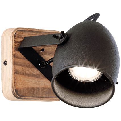 Brilliant - Stenski reflektor CROWTON 1xGU10/6W/230V