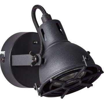 Brilliant - Stensko reflektorsko svetilo JESPER 1xGU10/5W/230V črna