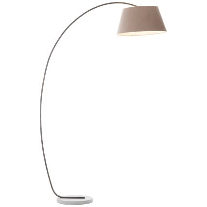 Brilliant - Stoječa svetilka BROK 1xE27/60W/230V taupe