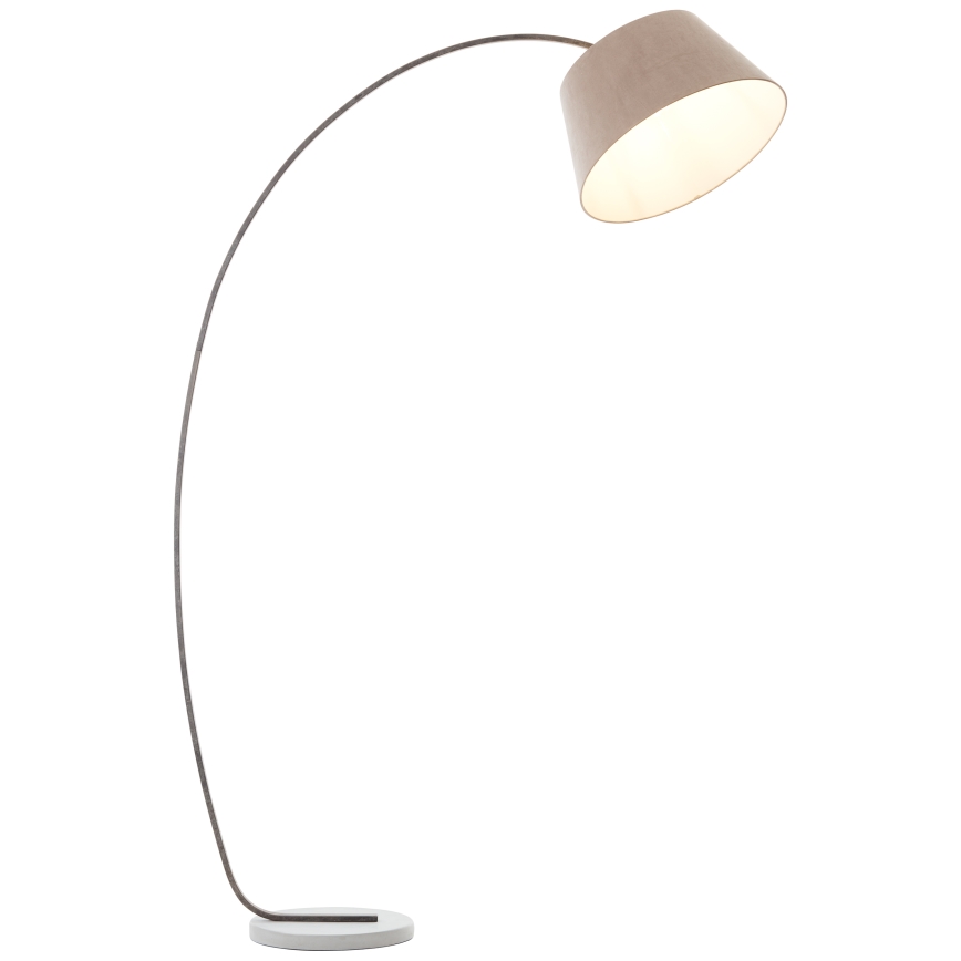 Brilliant - Stoječa svetilka BROK 1xE27/60W/230V taupe