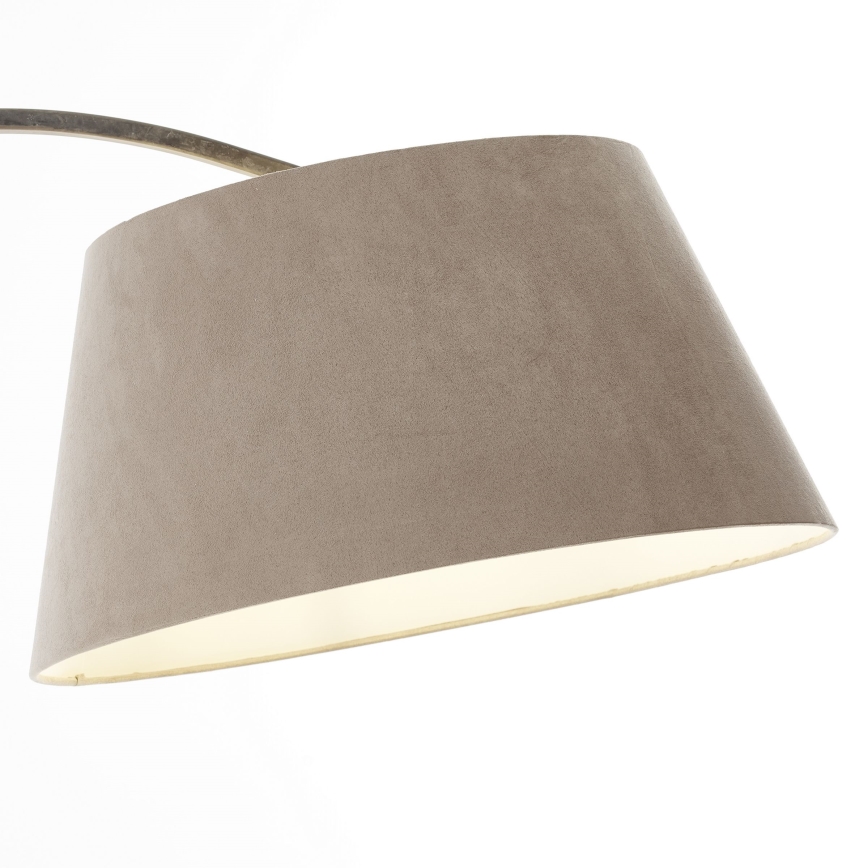 Brilliant - Stoječa svetilka BROK 1xE27/60W/230V taupe