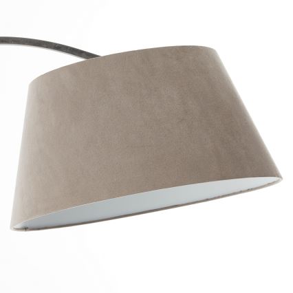 Brilliant - Stoječa svetilka BROK 1xE27/60W/230V taupe