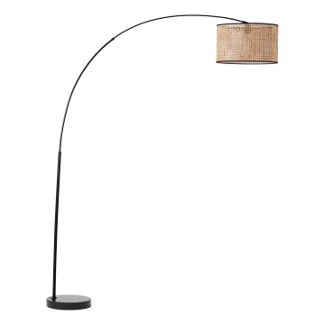 Brilliant - stoječa svetilka WILEY 1xE27/60W/230V črna/bež