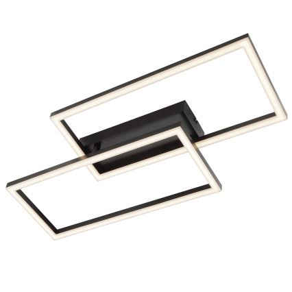 Brilliant - stropna LED svetilka JORVIC LED/21W/230V 29x60 cm črna