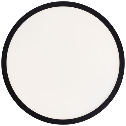 Brilliant - stropna LED svetilka MILTON, 24 W, 230 V, Ø 42 cm, črna