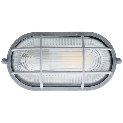 Brilliant - Stropna svetilka BOBBI 1xE27/40W/230V siva