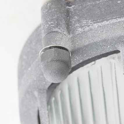 Brilliant - Stropna svetilka BOBBI 1xE27/40W/230V siva