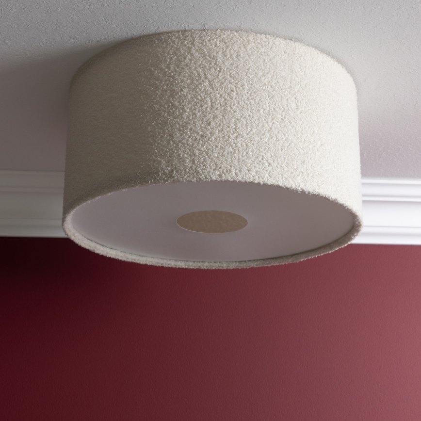 Brilliant - Stropna svetilka TEDDY 3xE27/20W/230V premer 45 cm kremna