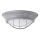 Brilliant - Stropna svetilka TYPHOON 2xE27/30W/230V, premer 34 cm, siva