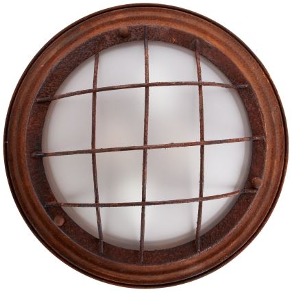 Brilliant - Stropna svetilka TYPHOON 2xE27/30W/230V rdečkasto rjava