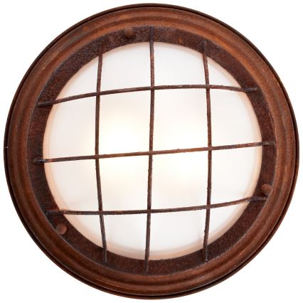 Brilliant - Stropna svetilka TYPHOON 2xE27/30W/230V rdečkasto rjava