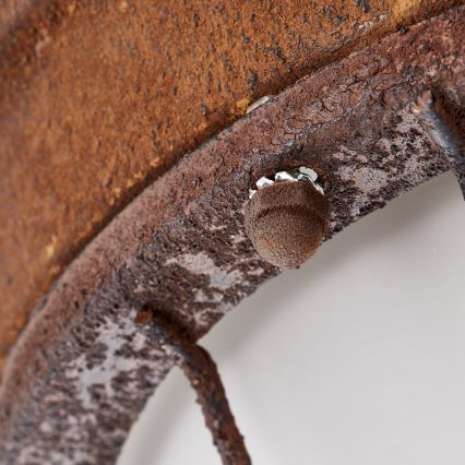 Brilliant - Stropna svetilka TYPHOON 2xE27/30W/230V rdečkasto rjava