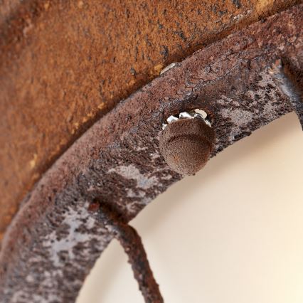 Brilliant - Stropna svetilka TYPHOON 2xE27/30W/230V rdečkasto rjava