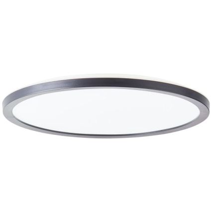Brilliant - LED Zatemnljivo stropno svetilo SORELL LED/18W/230V 3000-6500K premer 29 cm črna + daljinski upravljalnik