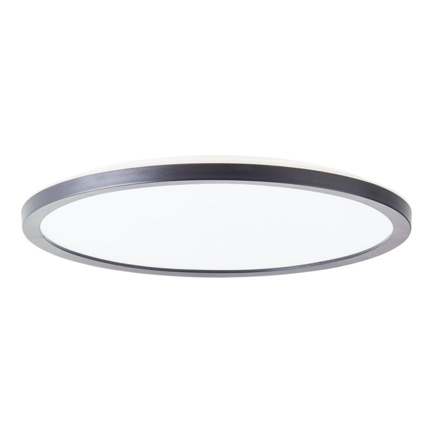 Brilliant - LED Zatemnljivo stropno svetilo SORELL LED/18W/230V 3000-6500K premer 29 cm črna + daljinski upravljalnik