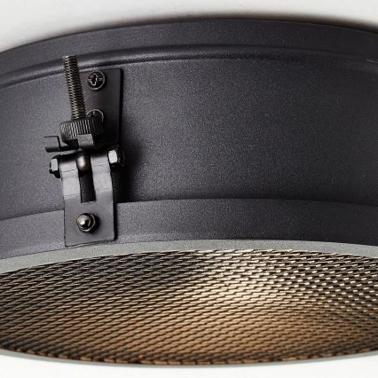 Brilliant - Stropna svetilka ZOIS 1xE27/60W/230V Ø 30 cm črna