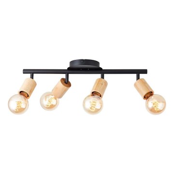 Brilliant - Točkovna svetilka 4xE27/28W/230V bambus