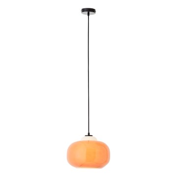 Brilliant - Viseča svetilka na kablu BLOP 1xE27/60W/230V oranžna
