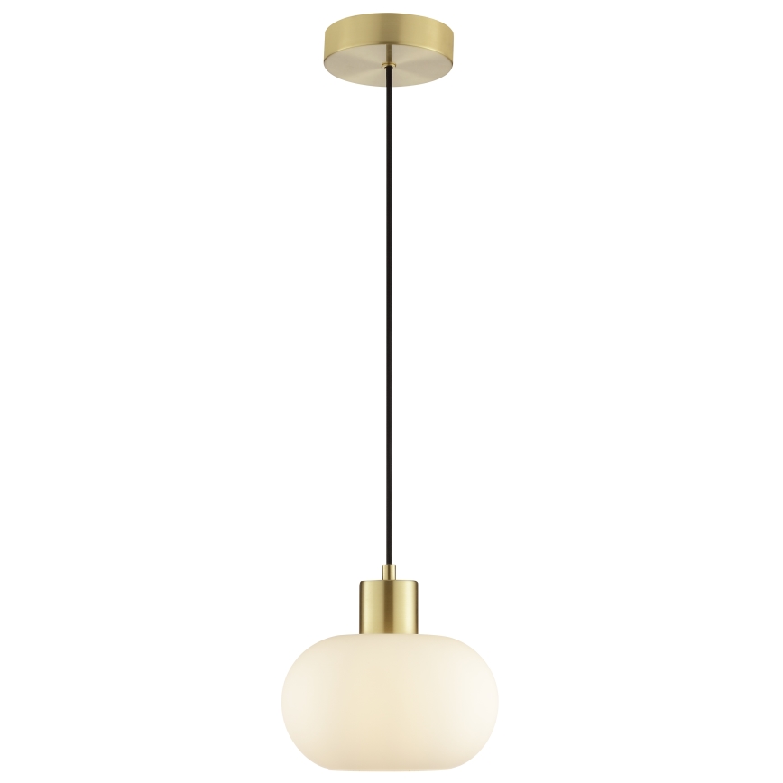 Brilliant - Viseči lestenec na kablu FANNY 1xE27/20W/230V, premer 22 cm, medenina