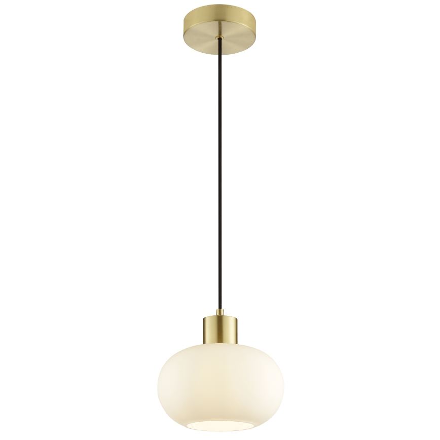 Brilliant - Viseči lestenec na kablu FANNY 1xE27/20W/230V, premer 22 cm, medenina