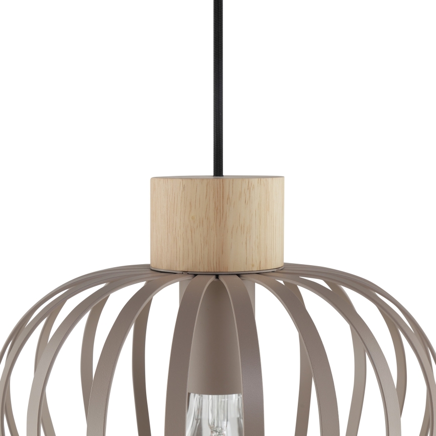Brilliant - Viseči lestenec na kablu NORDIC CAGE 3xE27/20W/230V bež