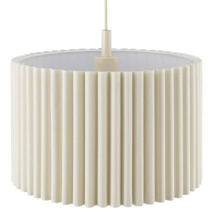 Brilliant - Viseči lestenec na kablu VELIN 1xE27/20W/230V Ø 35 cm, kremne barve