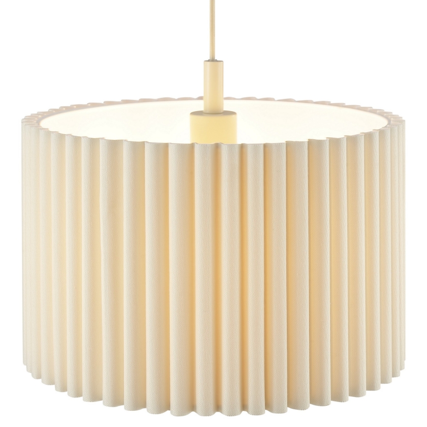 Brilliant - Viseči lestenec na kablu VELIN 1xE27/20W/230V Ø 35 cm, kremne barve