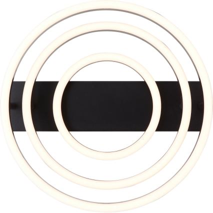 Brilliant - zatemnjevalna LED stropna svetilka PEDLEY LED/36W/230V črna