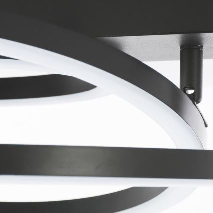 Brilliant - zatemnjevalna LED stropna svetilka PEDLEY LED/36W/230V črna