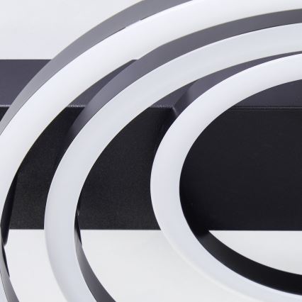 Brilliant - zatemnjevalna LED stropna svetilka PEDLEY LED/36W/230V črna