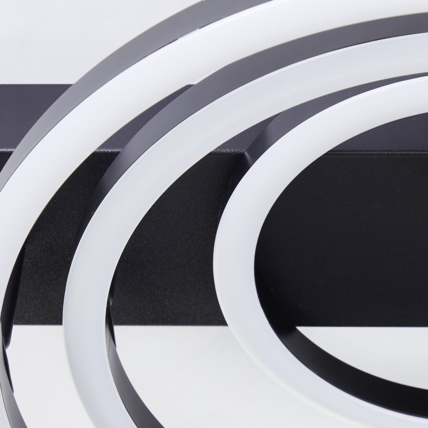 Brilliant - zatemnjevalna LED stropna svetilka PEDLEY LED/36W/230V črna