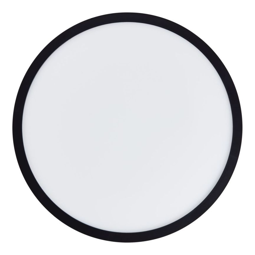 Brilliant - LED zatemnljivo stropno svetilo SORELL LED/24W/230V 3000-6500K pr. 42 cm črno + z daljinskim upravljalnikom