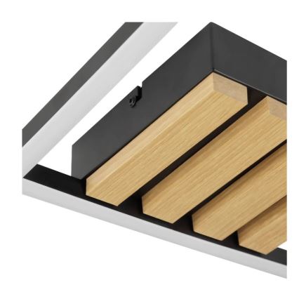 Brilliant - Zatemnjiva LED stropna svetilka CALMA LED/15W/230V črna