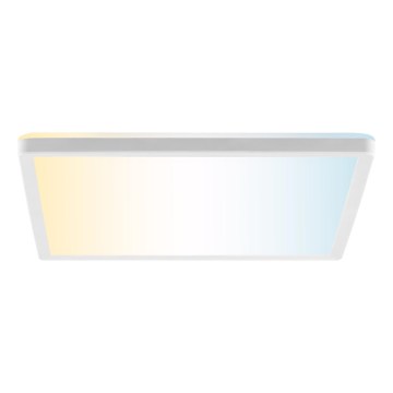 Brilliant - zatemnljiva LED stropna svetilka LUMARO LED/18W/230V 3000-6500K 29,3x29,3 cm bela + daljinski upravljalnik