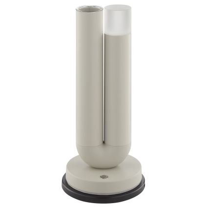 Brilliant - LED zatemnljiva polnilna zunanja namizna svetilka na dotik SAYU LED/2,5W/5V 2700K 2600 mAh IP44 siva