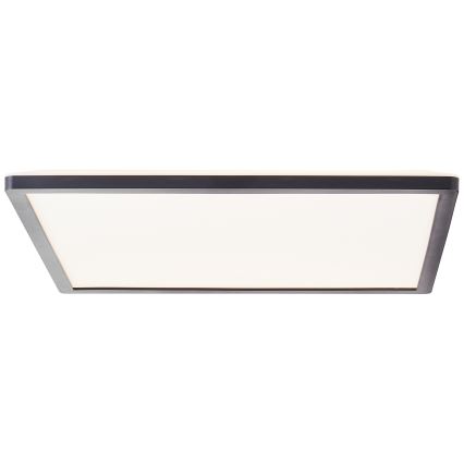 Brilliant - LED Zatemnljivo stropno svetilo SORELL LED/24/230V 3000-6500K 42x42 cm črna + daljinski upravljalnik