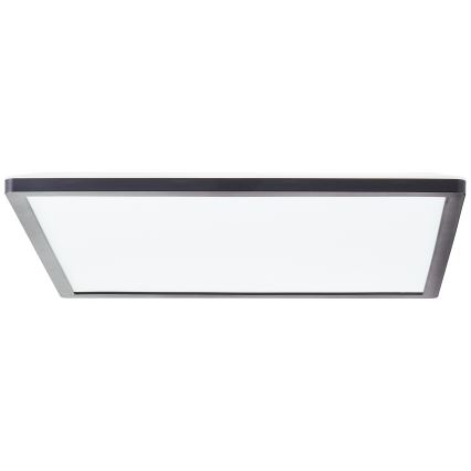 Brilliant - LED Zatemnljivo stropno svetilo SORELL LED/24/230V 3000-6500K 42x42 cm črna + daljinski upravljalnik