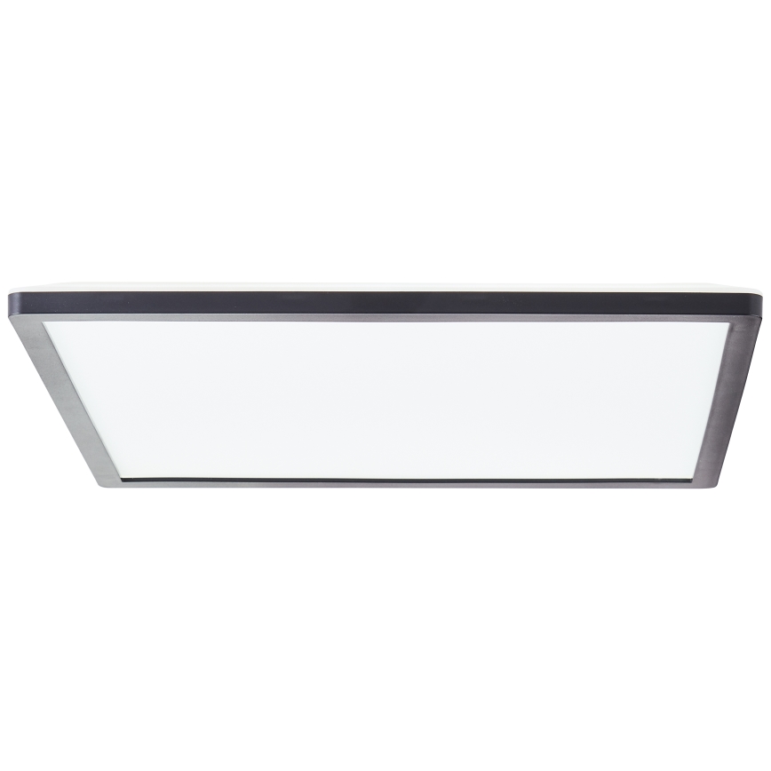 Brilliant - LED Zatemnljivo stropno svetilo SORELL LED/24/230V 3000-6500K 42x42 cm črna + daljinski upravljalnik
