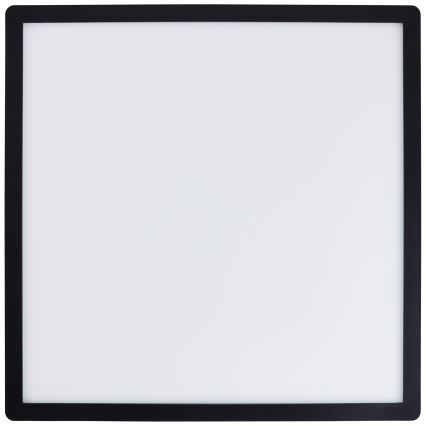 Brilliant - LED Zatemnljivo stropno svetilo SORELL LED/24/230V 3000-6500K 42x42 cm črna + daljinski upravljalnik