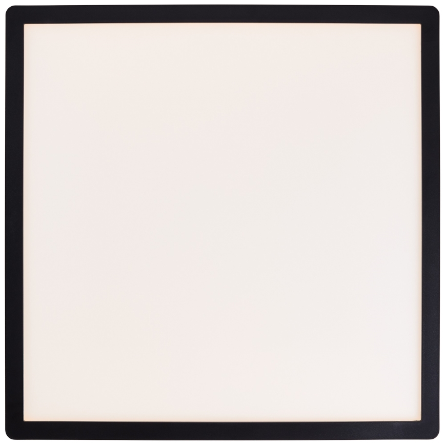 Brilliant - LED Zatemnljivo stropno svetilo SORELL LED/24/230V 3000-6500K 42x42 cm črna + daljinski upravljalnik