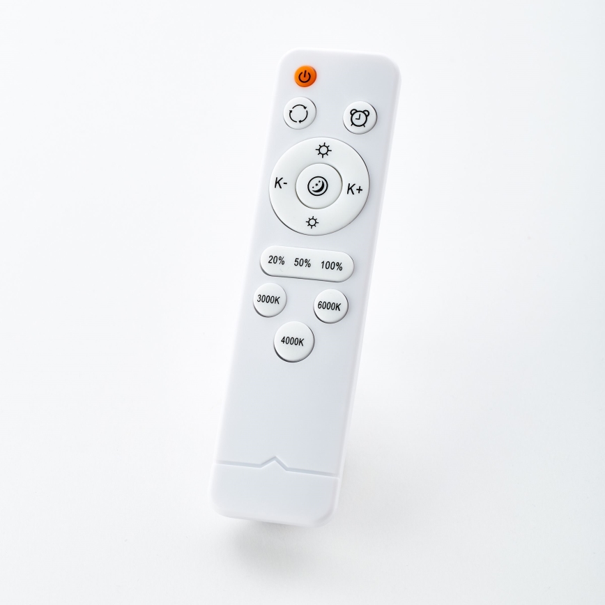 Brilliant - zatemnljivo LED stropno svetilo SLIMLINE LED/60W/230V 3000-6500K, premer 45 cm, iz kavčukovega lesa + daljinski upravljalnik