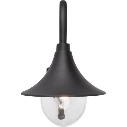 Brilliant - Zunanja stenska svetilka BERNA 1xE27/60W/230V IP44 črna
