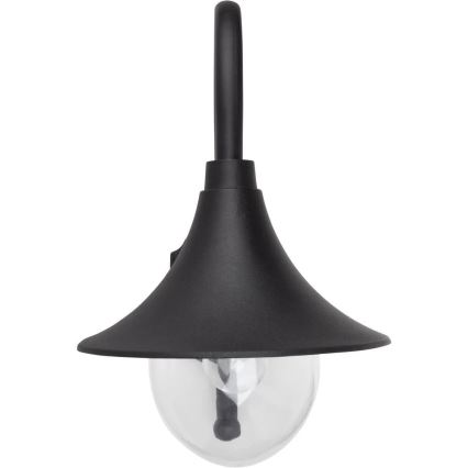 Brilliant - Zunanja stenska svetilka BERNA 1xE27/60W/230V IP44 črna