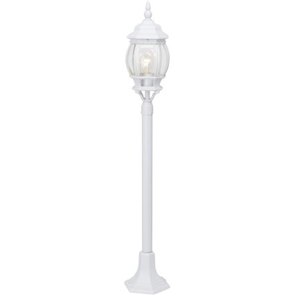 Brilliant - Zunanja svetilka ISTRIA 1xE27/60W/230V 112 cm IP23 bela
