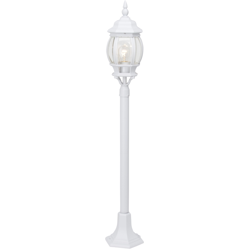 Brilliant - Zunanja svetilka ISTRIA 1xE27/60W/230V 112 cm IP23 bela